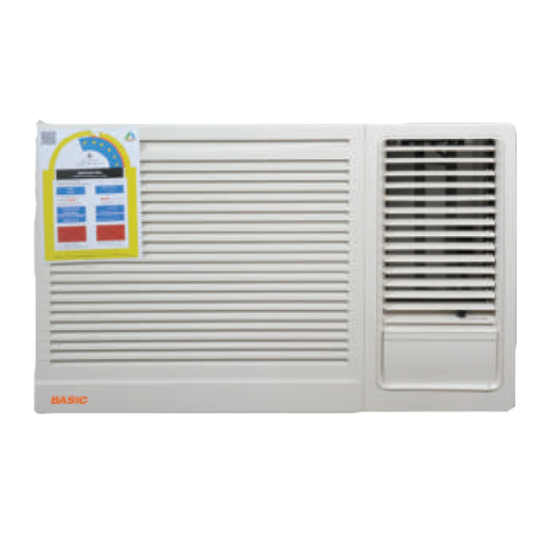 Basic Window Type 24000 BTU. ( 2 Tons ) Cool Only